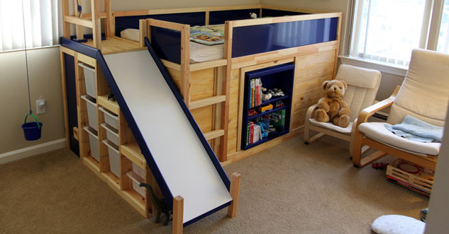 Awesome Dad Created Superbed For His Son, With Secret Room