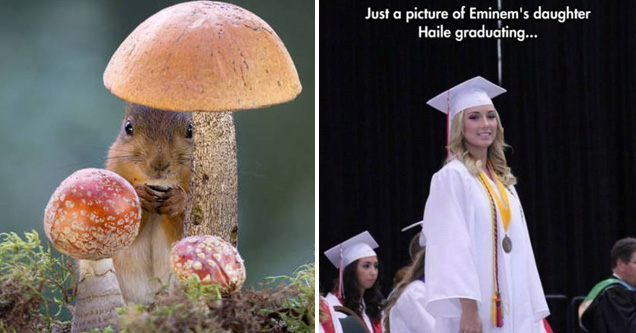 geert weggen | eminem daughter graduation - Just a picture of Eminem's daughter Haile graduating...