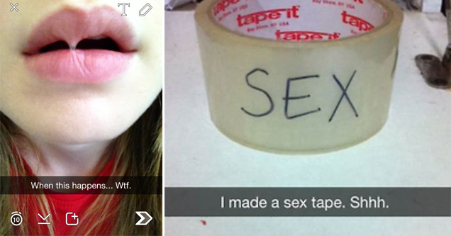 20 Funny Snapchats That Are Very Weird