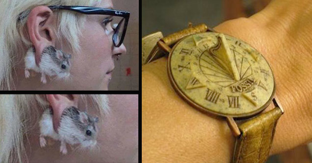 hamster gauges | sun dial wrist watch