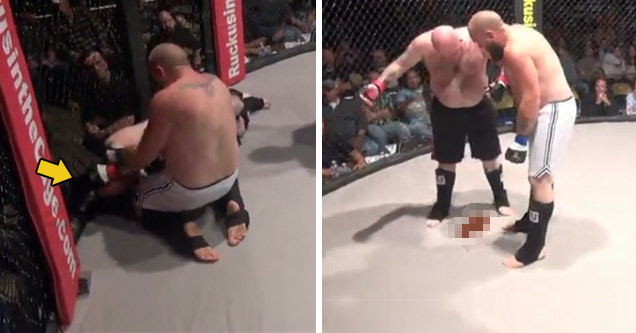 MMA Fighter Craps Himself During Fight