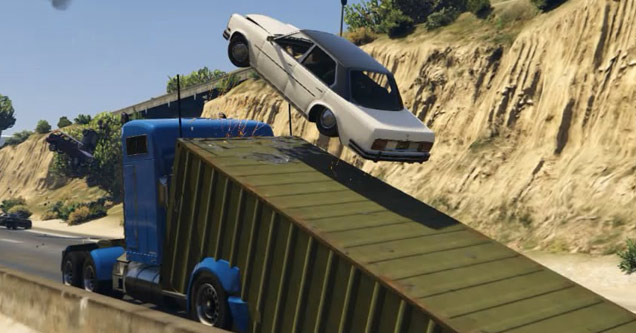 Insane Ramp Truck Mod In GTA 5