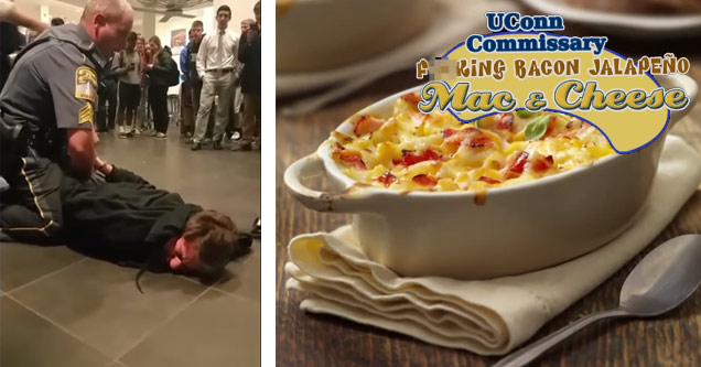 Conan's Ad For UConn's Mac And Cheese