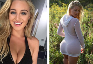 Iskra Lawrence enjoys a successful modeling career despite her previous employer's doubts.  Does she look plus-sized to you?