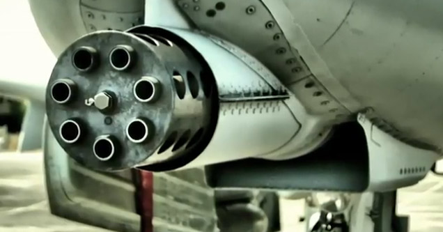 How The Air Force Reloads The Largest Combat Jet Gun In The World