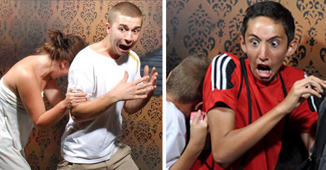 Guys Losing Their Sh*t In Haunted Houses