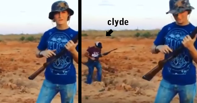 Clyde Ruins A Gun Safety Video