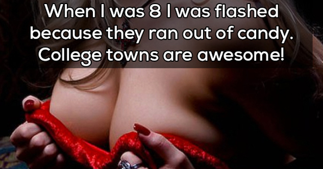 11 of The Weirdest Things People Got Trick or Treating