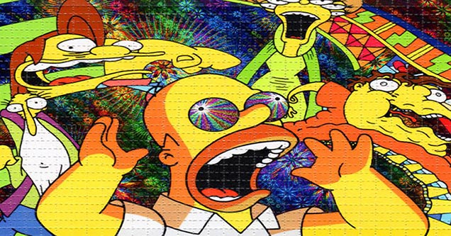 Guy Spends Two Days Taking LSD And Watching The Simpsons