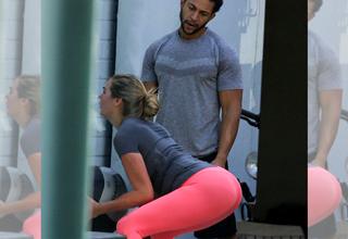 Someone snapped a pic of Super model Kate Upton working out with her trainer. Once the ladies and lads of the photoshop community found it, it was off to the races.