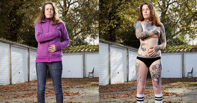 10 Tattoo Enthusiasts Underneath The Clothes