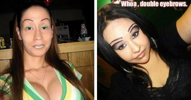 33 Girls Who Do Not Understand Eyebrows