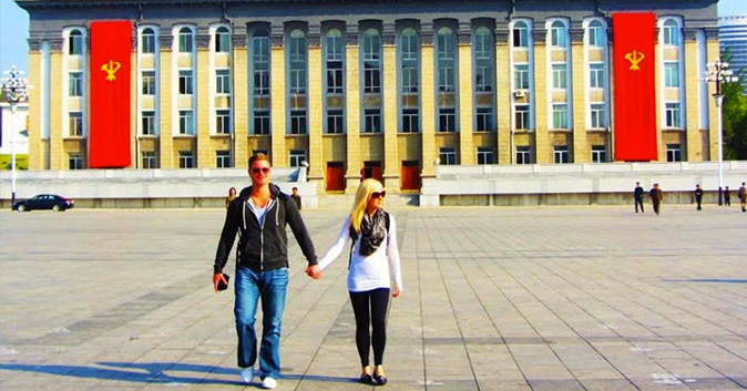 A Traveling Couple Documents Their Extremely Bizarre Trip to North Korea