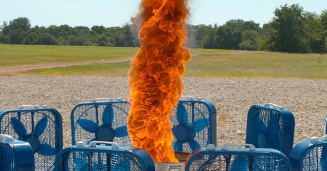 This Fire Tornado In Slow Motion Is Simply Mezmerizing