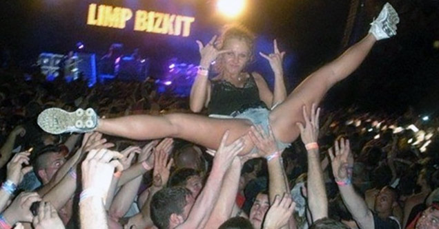 29 People Who Are Extremely Shameless | spread eagle - Limp Bizkit