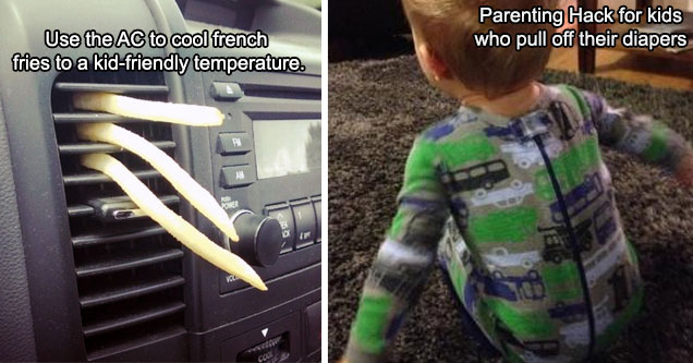 24 Genius Life Hacks For Parents