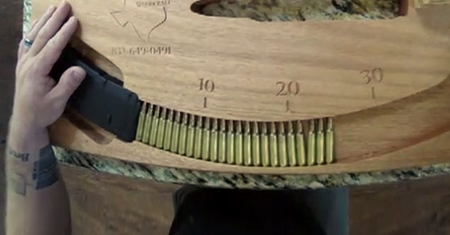 Man Invents Device To Reload Rifle Magazines