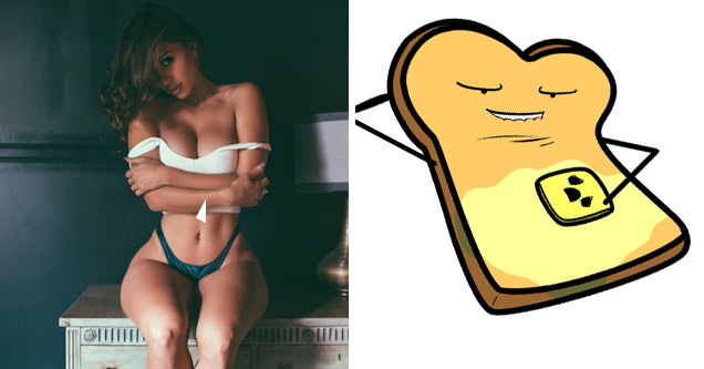 lingerie | toast gif