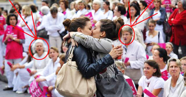 women protesters