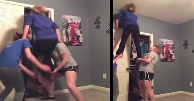 Cheerleading Practice Goes Way Wrong