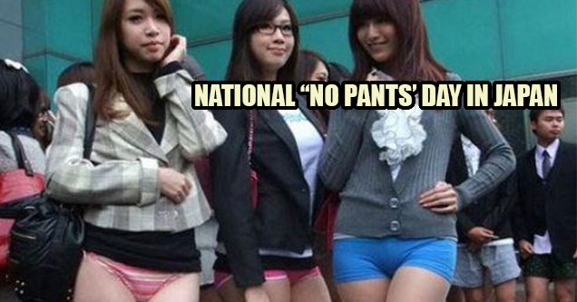 dirty sexual funny pics | funny hilarious dirty pictures - national no pants day in Japan