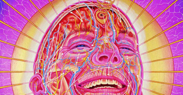 alex grey laughing man - QO02 Cv