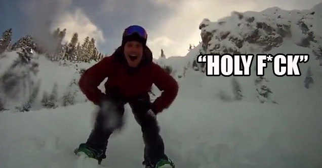 Snowboarder Almost Dies In An Avalanche