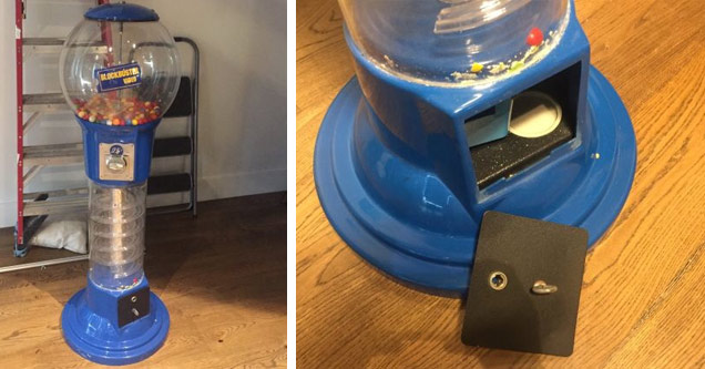 Man Buys A Blockbuster Gumball Machine And Finds Something Amazing