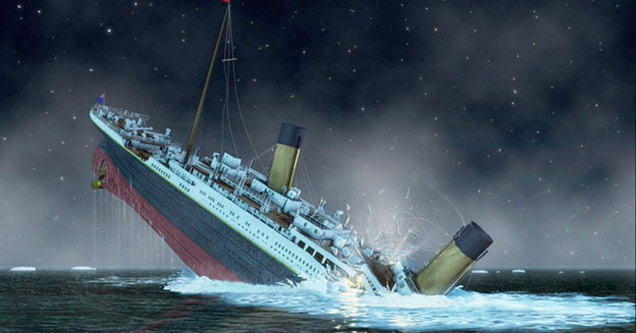 titanic iceberg