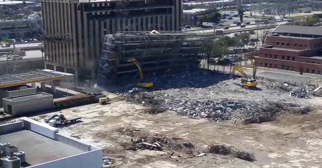 Parking Garage Demolition Goes Horribly Wrong