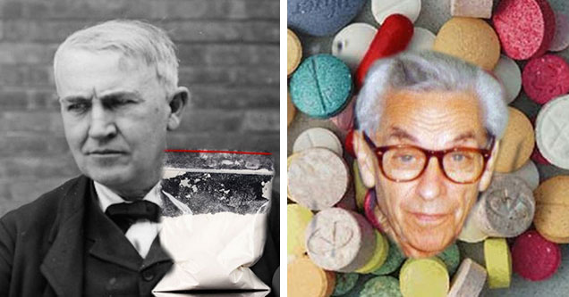 17 Geniuses Who Used Drugs To Inspire Their Best Work