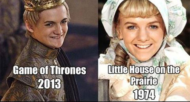 little house on the prairie meme - Game of Thrones Little House on the 2013 Prairie 1974 Evil has a face...