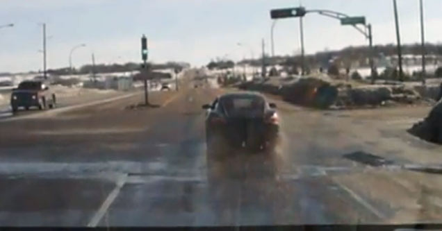 Instant Karma For Show Off In Daddy's Porsche!