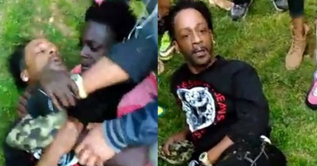 Katt Williams Gets Choked Out By A 7th Grader After Sucker-Punching Him