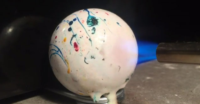 melting a jawbreaker