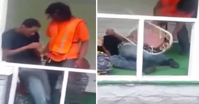 Father Smashes His Daughter’s Fiance After Catching Him Cheating