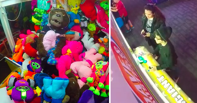 There's Something Seriously Wrong With This Claw Machine