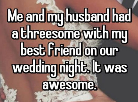 Brides Confess What Happened On Their Wedding Night - Wow Gallery ...