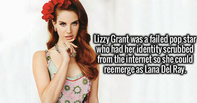 lana del rey photoshoot vogue - Lizzy Grant was a failed pop star who had her identity scrubbed from the internet so she could reemerge as Lana Del Ray.