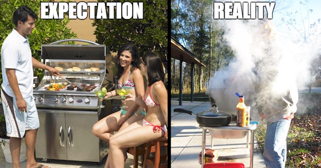 memes - expectations and reality marriage - Expectation Reality imgp.com