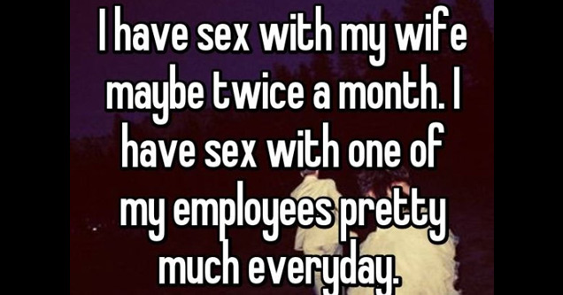 Whisper scandalous boss confessions