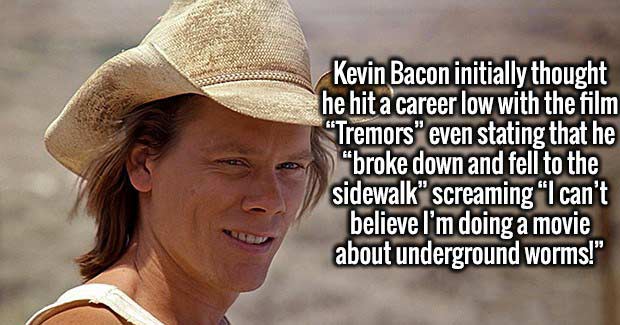 photo caption - Kevin Bacon initially thought he hit a career low with the film 