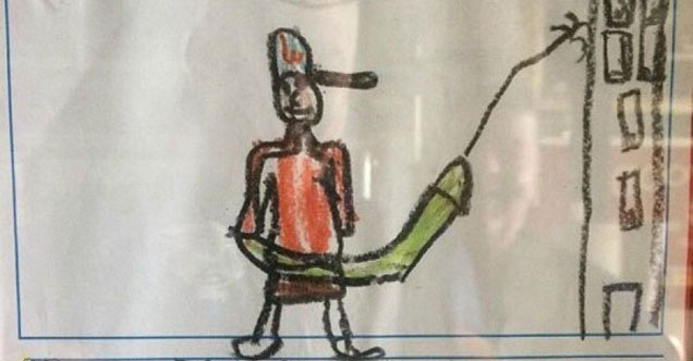 funny children's drawings