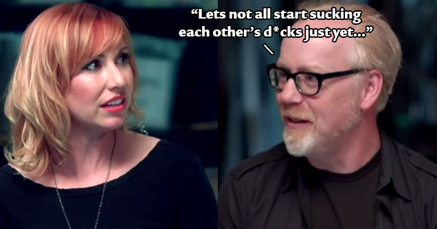 The Mythbusters Like Youve Never Seen Them Before Wow Video EBaum