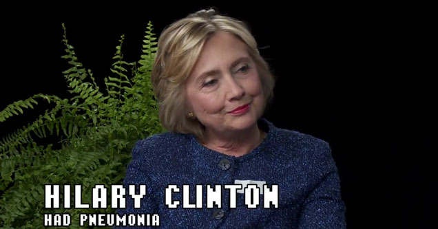 hillary clinton on Between Two Ferns