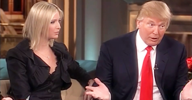 Trump Nearly Casually Remarks About Incest With Daughter Ivanka Wow