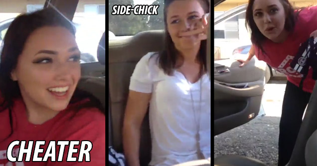Cheater Gets Busted By Her Girlfriend And Side Chick Feels Video Ebaums World 