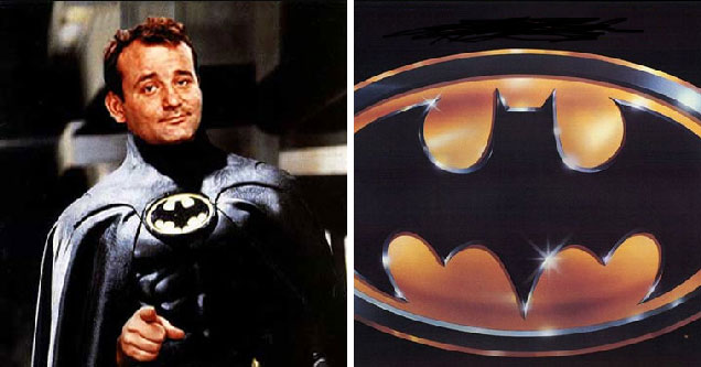 Bill Murray as batman