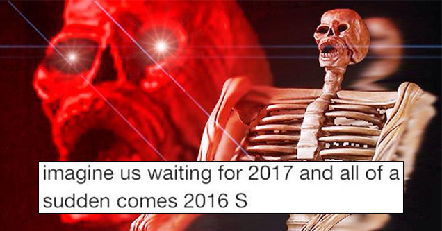 you hitting it from the back - imagine us waiting for 2017 and all of a sudden comes 2016 S