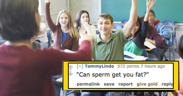 can sperm get you fat